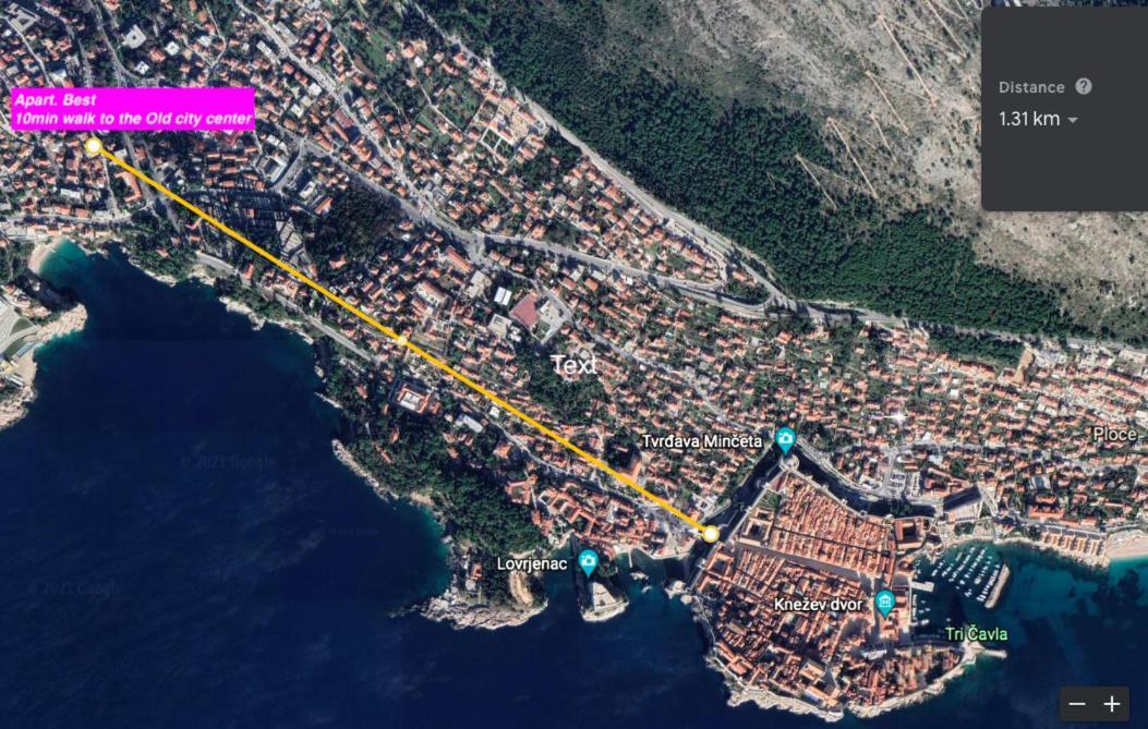 Spacious 4 Bedroom Dubrovnik Apartment Экстерьер фото